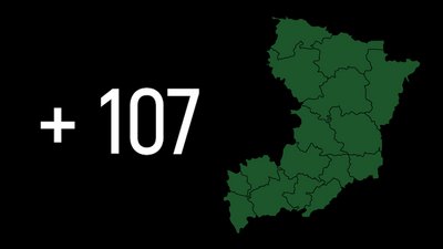 COVID-статистика: на Рівненщині захворювання підтвердили у 107-ми жителів