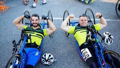 Спортсмени-ветерани з Львівщини вибороли 16 медалей на Іграх Воїнів у США Спортсмени-ветерани з Львівщини вибороли 16 медалей на Іграх Воїнів у США