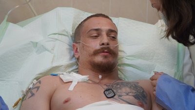 військовий, поранення