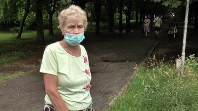 Жителька мікрорайону Половки у Полтаві Валентина Долженко Жителька мікрорайону Половки у Полтаві Валентина Долженко