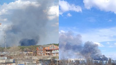 В Енергодарі фіксують сильне задимлення повітря. Що каже влада В Енергодарі фіксують сильне задимлення повітря. Що каже влада