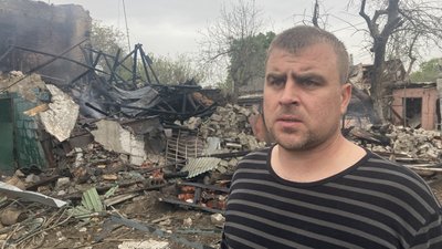 Власник будинку в Дергачах, в який поцілила армія РФ Олександр Єрмолаєв Власник будинку в Дергачах, в який поцілила армія РФ Олександр Єрмолаєв