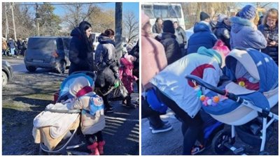 Живуть в автобусах без їжі та сну. Окупанти примусово евакуюють породіль до РФ — Денісова