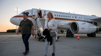 Два німецьких міністри прибули до Києва, відвідають також Ірпінь