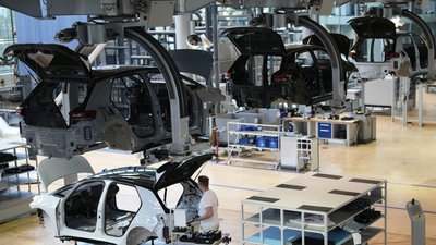 Завод Volkswagen в Дрездені