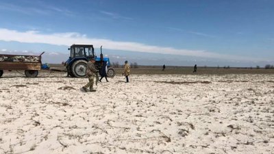 Острів Джарилгач на Херсонщині прибирають до туристичного сезону