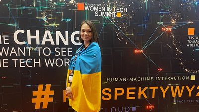 Франківка Ірина Дарвай про жінок та дівчат у технологіях, підтримку поляків та волонтерство Франківка Ірина Дарвай про жінок та дівчат у технологіях, підтримку поляків та волонтерство