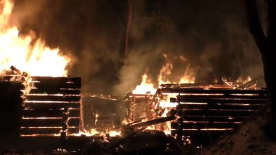 Пожежа в "Шевченківському Гаю" Пожежа в "Шевченківському Гаю"