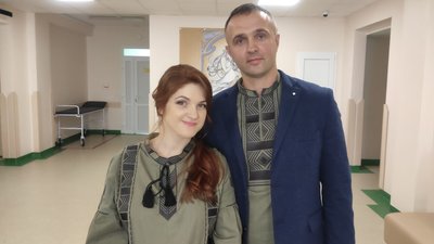 Звільнену з полону Мар'яну Мамонову виписали з перинатального у Луцьку Звільнену з полону Мар'яну Мамонову виписали з перинатального у Луцьку