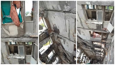 Радник мера Маріуполя показав квартиру зруйновану під час обстрілів міста