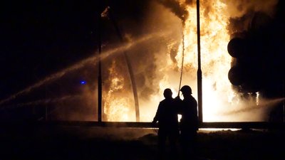 Удар по об'єкту інфраструктури на Харківщині: одна людина загинула Удар по об'єкту інфраструктури на Харківщині: одна людина загинула
