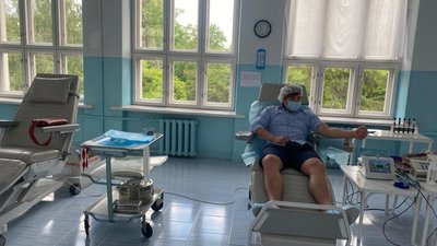 У Тернополі долучилися до всеукраїнської акції "Перемога у нас в крові" У Тернополі долучилися до всеукраїнської акції "Перемога у нас в крові"