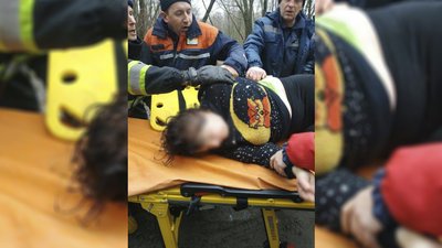 У Чернігові патрульні врятували жінку, яка стрибнула з автомобільного мосту. ОНОВЛЕНО