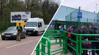 На українсько-польському кордоні черги на виїзд з України