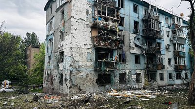Наслідки ударів КАБами по Запоріжжю, 23 липня 2023 року
