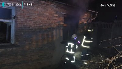 Пожежа у Рівному: 48-річний чоловік загинув Пожежа у Рівному: 48-річний чоловік загинув