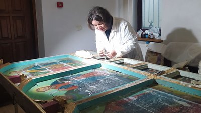 Волинський іконостас реставрували київські майстри Волинський іконостас реставрували київські майстри