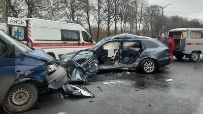 На Житомирщині у результаті ДТП травмувалося п’ятеро людей, серед них діти віком 3 та 4 роки