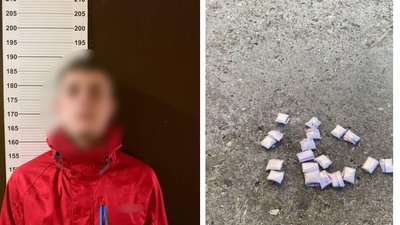 У центрі Черкас затримали чоловіка, який продавав наркотики