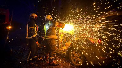 заблокований водій після ДТП