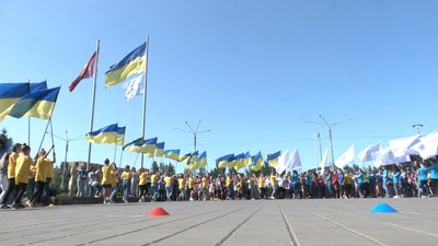 З нагоди старту Олімпіади в Запоріжжі підняли прапор НОК