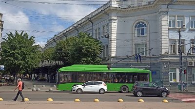 тролейбус, рух, зміни графіка