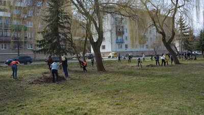 Весняна толока: у громаді на Тернопільщині понад сто людей взяли участь у благоустрої Весняна толока: у громаді на Тернопільщині понад сто людей взяли участь у благоустрої