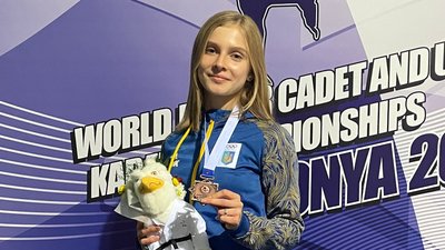 Спортсменка Одеської обласної федерації карате стала бронзовою призеркою чемпіонату світу