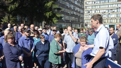 На "Електроважмаші" у Харкові знову перевірять погашення заборгованості зарплат працівникам На "Електроважмаші" у Харкові знову перевірять погашення заборгованості зарплат працівникам