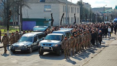 У Шумську попрощалися з двома військовими У Шумську попрощалися з двома військовими