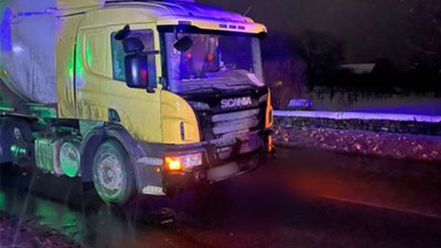 Фото з місця ДТП яка трапилась, 26 січня у селі Недобоївці