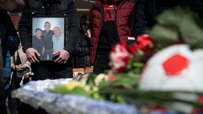 У Мотижині поховали родину старости села, вбиту росіянами