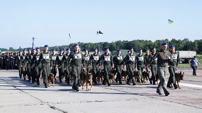 Підготовка до параду військ з нагоди 30-ї річниці Дня Незалежності Підготовка до параду військ з нагоди 30-ї річниці Дня Незалежності
