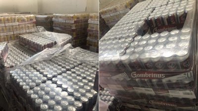 На Закарпатті у двох керівників підприємств вилучили понад 8,6 тис. банок контрафактного пива