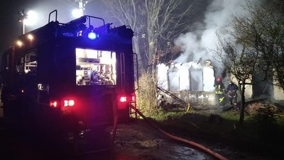 На Прикарпатті під час пожежі загинув чоловік