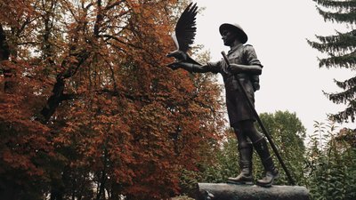 Погода, осінь, жовтень, прогноз, синоптик, пам'ятник пластунам, Пласт