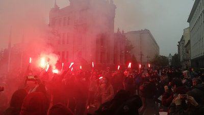 Під Офісом президента влаштували акцію на підтримку підозрюваних у справі Шеремета Під Офісом президента влаштували акцію на підтримку підозрюваних у справі Шеремета