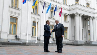 Андрій Сибіга, міністр закордонних справ Нідерландів Девід ван Віл