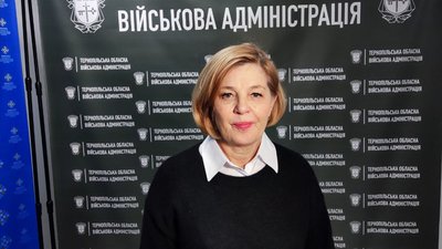 Директорка обласного департаменту охорони здоров'я Директорка обласного департаменту охорони здоров'я