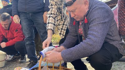 "Молимо про перемогу": як на Харківщині відсвяткували Великдень