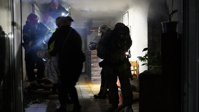 Біля Львова горів геріатричний пансіонат: одна людина загинула Біля Львова горів геріатричний пансіонат: одна людина загинула