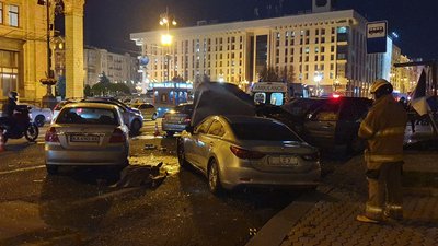 ДТП на Майдані: серед постраждалих опинилася сім'я з немовлям