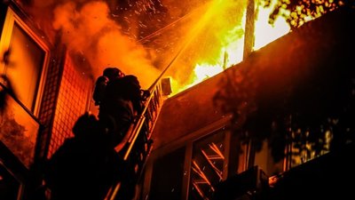 На Полтавщині у пожежі травмувалася людина