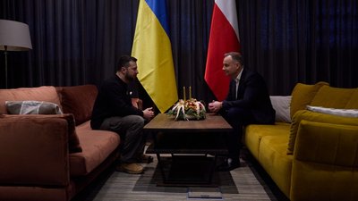 Зеленський дорогою до України відвідав Польщу
