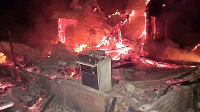 Пожежа на Ніжинщині Пожежа на Ніжинщині