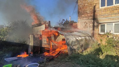 У Криму внаслідок пожежі загинула людина