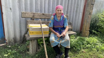 Жителька Донеччини отримала пенсію Жителька Донеччини отримала пенсію