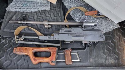 Вилучена під час затримання зброя Вилучена під час затримання зброя