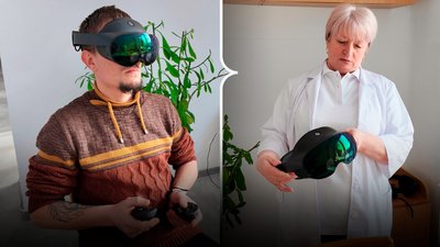 VR-окуляри у Новоселицькій лікарні