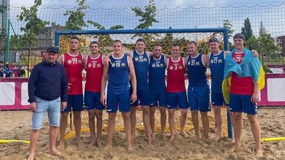 Сумська команда з пляжного гандболу посіла четверте місце на університетських іграх